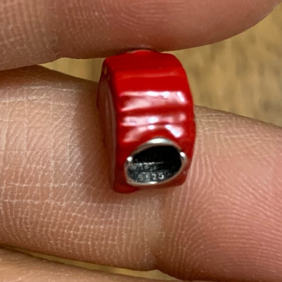 NWOT Pac-Man Pacman Ghost Sour Bead Charm Sterling Silver 925 - Picture 8 of 8